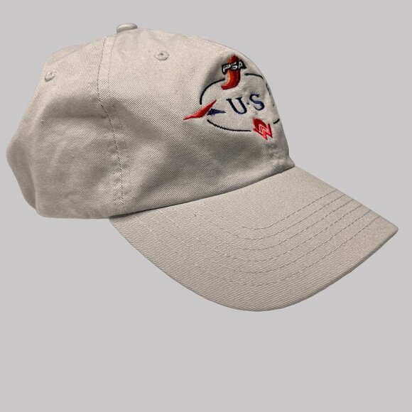 Vintage 80s PSA America Air West US Air Hat Airline Mechanics Services Cap Mens - Picture 2 of 8